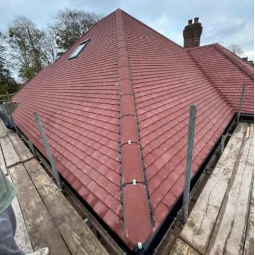Recent roof project completed in Plymouth