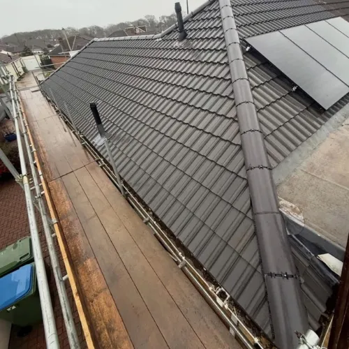 Recent roof project completed in Plymouth